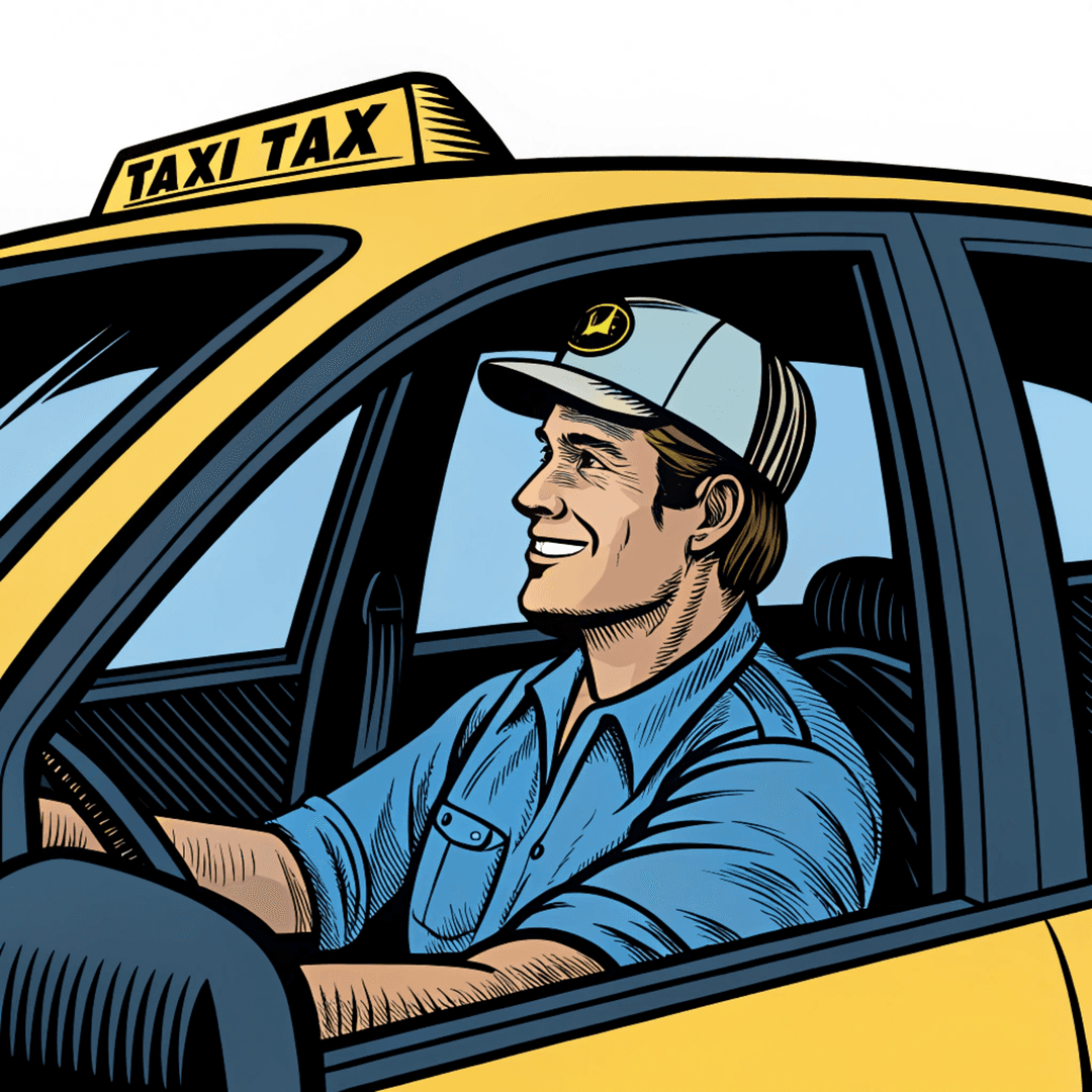Taxi illustration